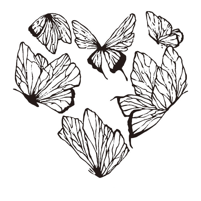 corazon de mariposas