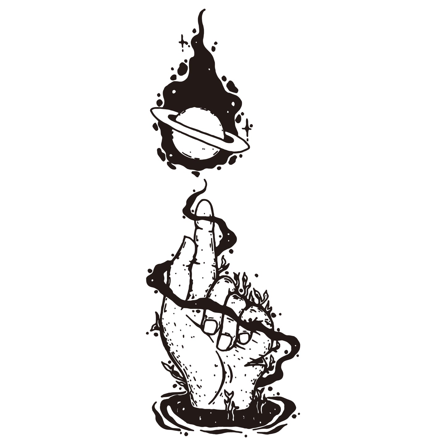 La mano de saturno