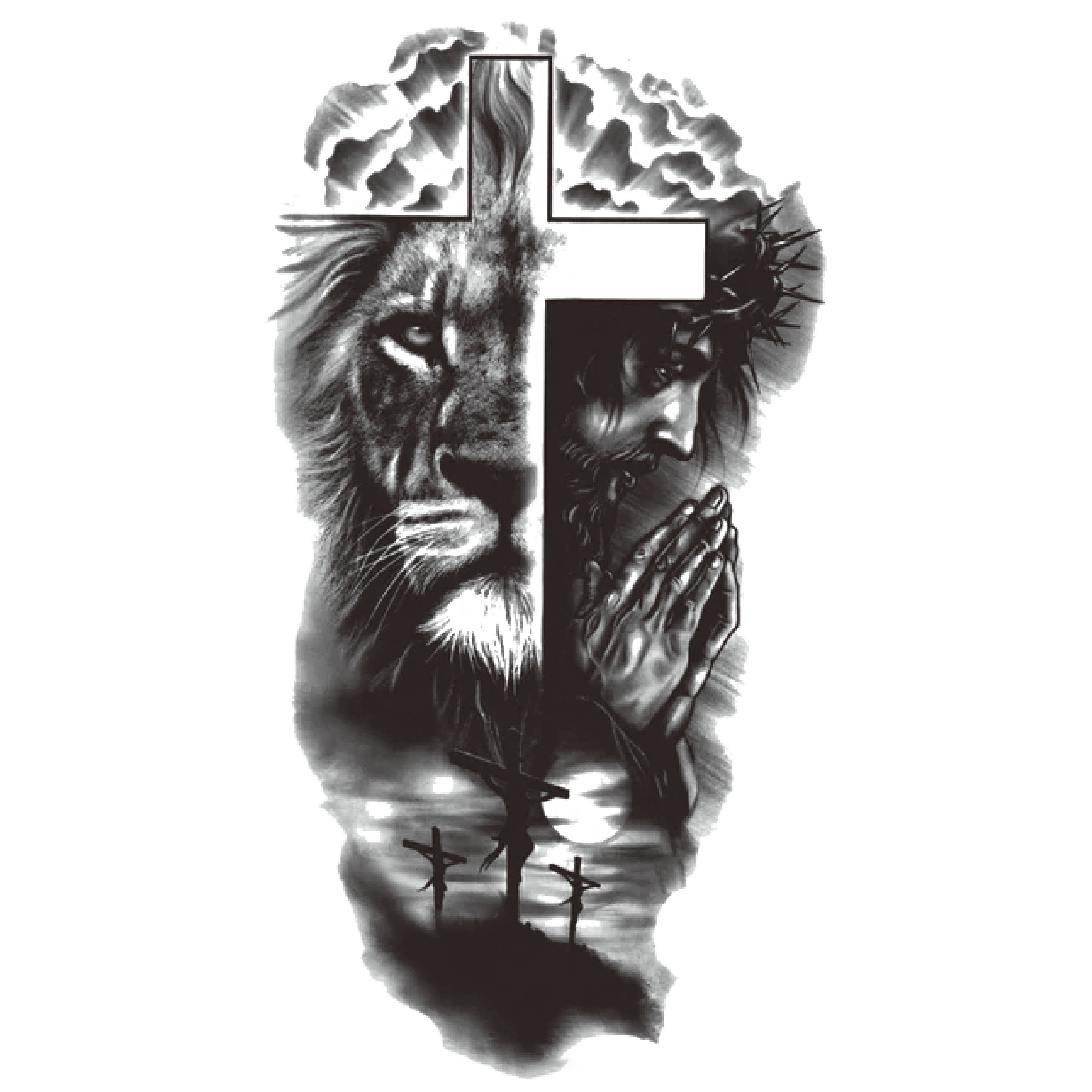 Jesus con leon