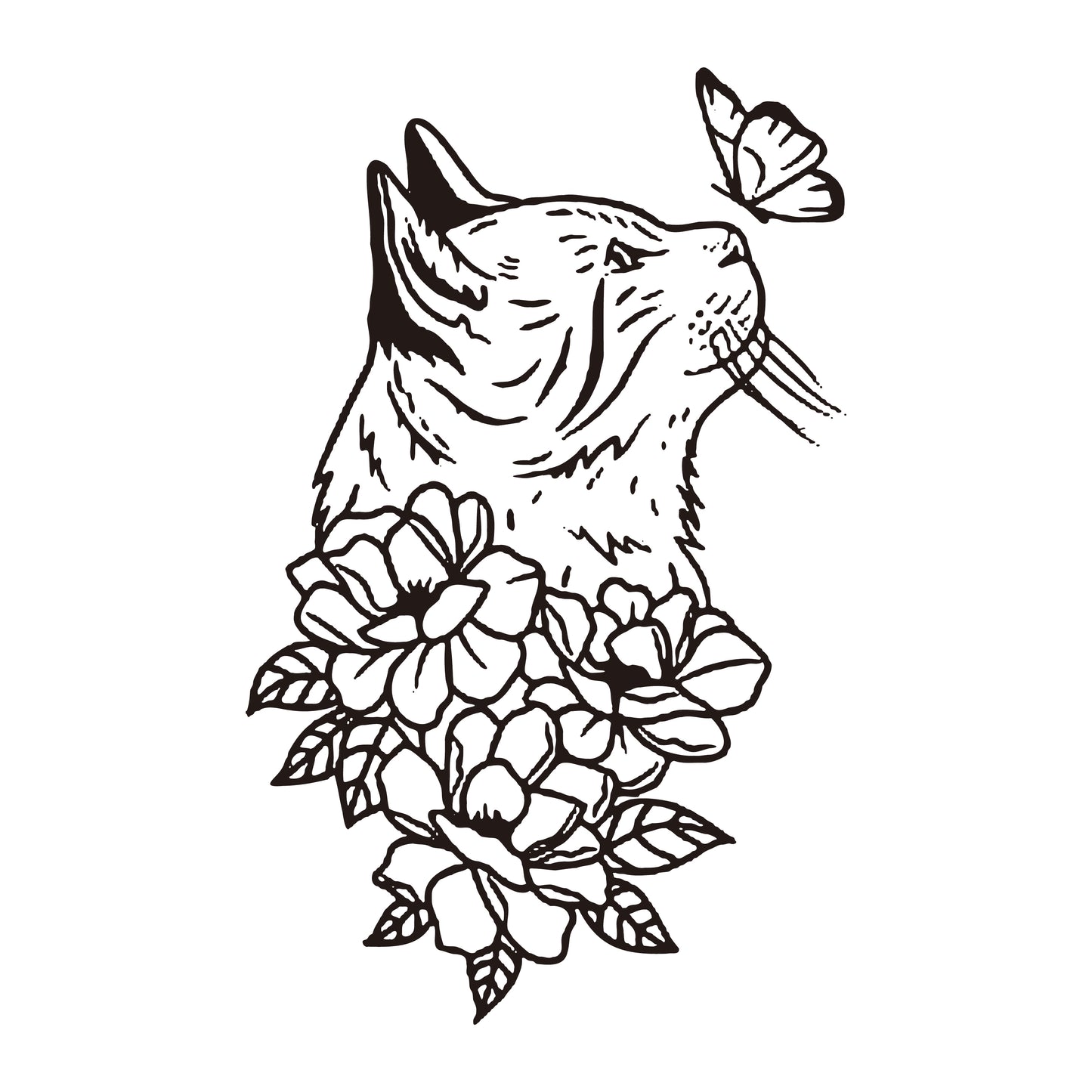 Gato floral