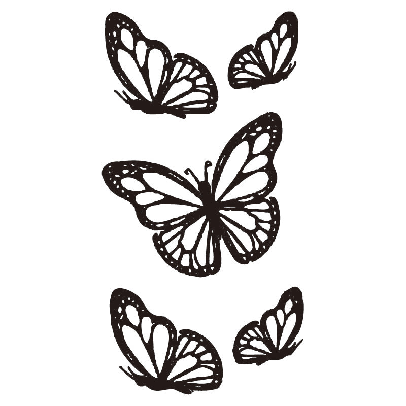 Grupo de mariposas