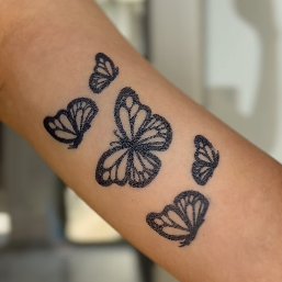 Grupo de mariposas