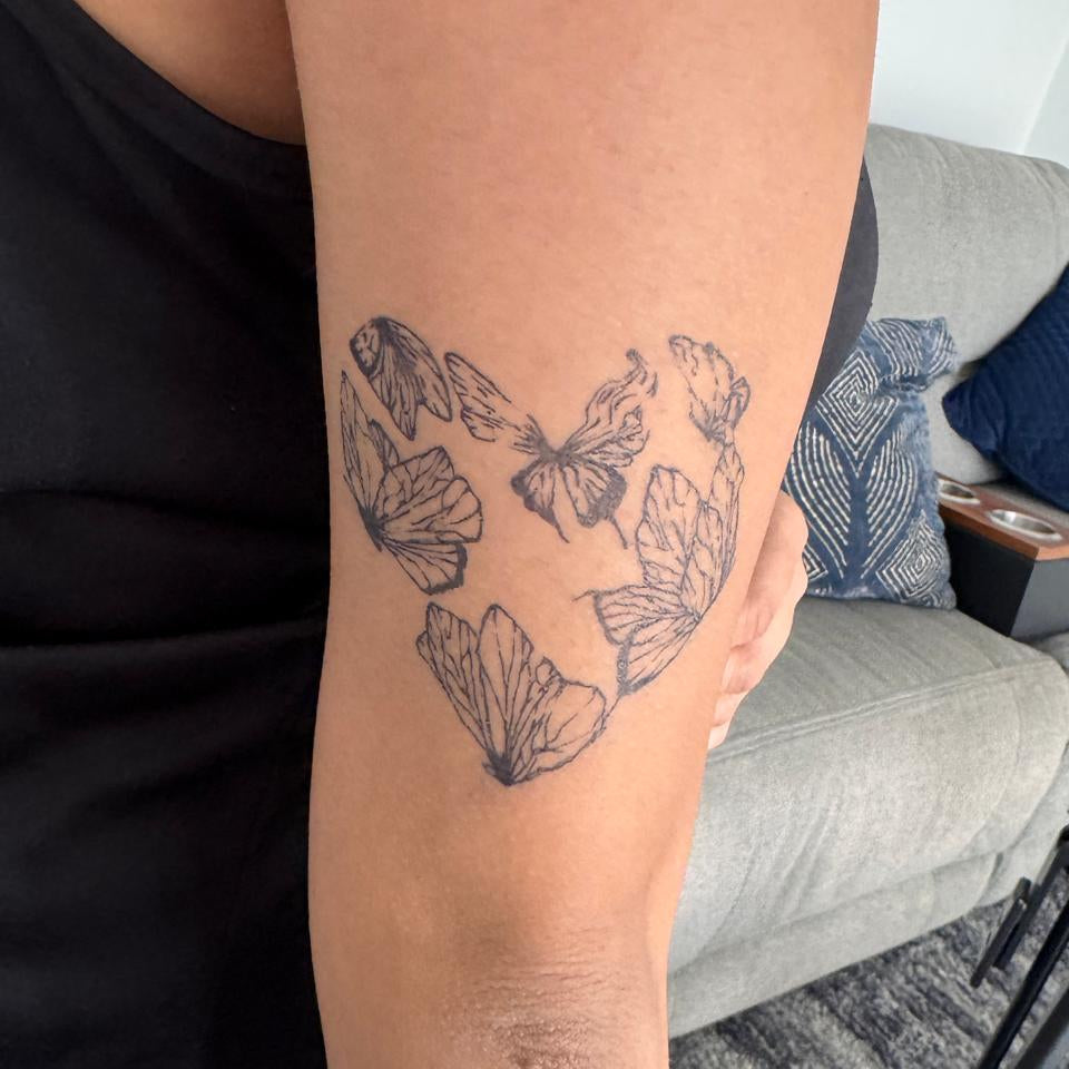 corazon de mariposas