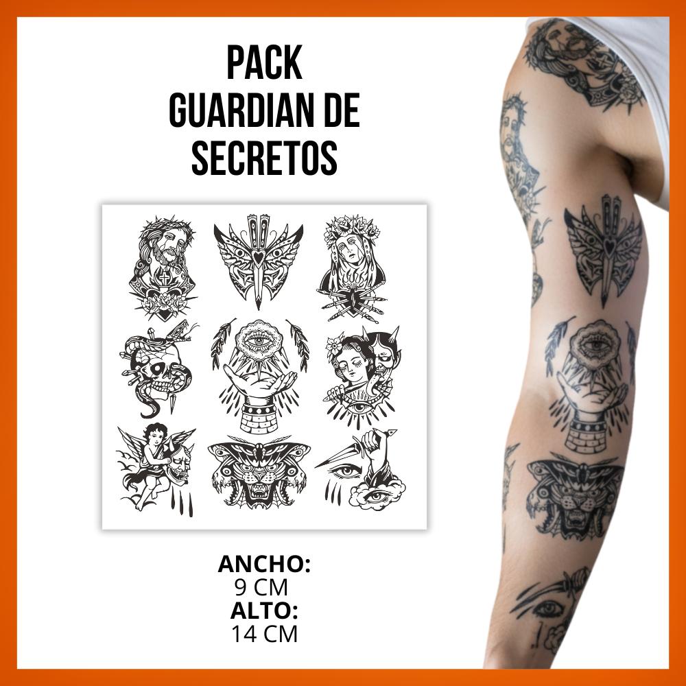 “Packs” de Tatuajes Temporales - Tiktokshop