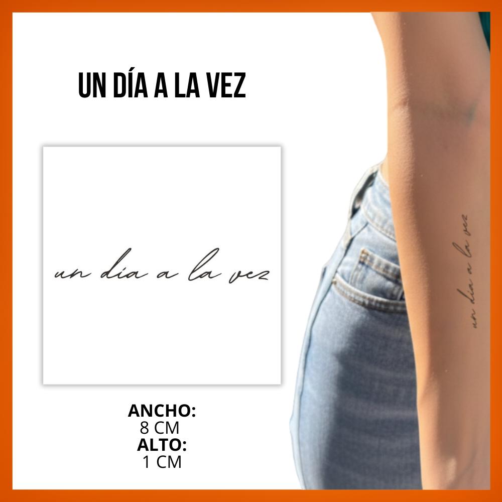 "Frases" Tatuaje Temporal- Tiktokshop