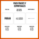 Set 4 frases y espirituales