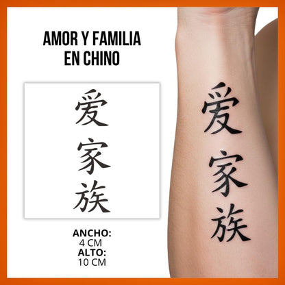 "Frases" Tatuaje Temporal- Tiktokshop