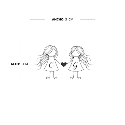 Amistad Eterna (2 Piezas)
