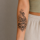 Buda sobre Loto Ancestral