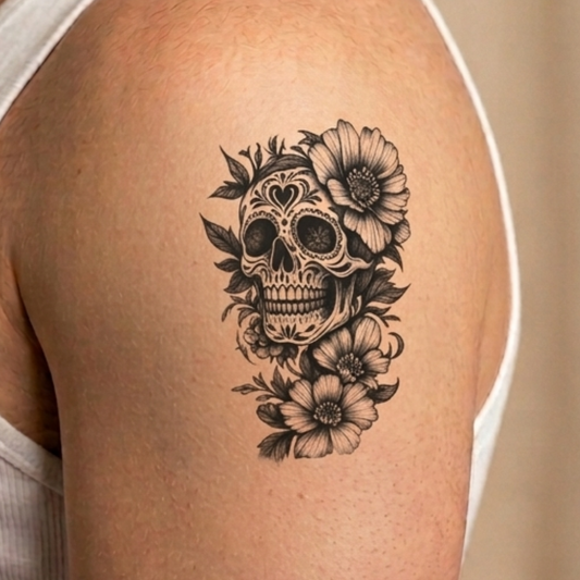 Catrina en flor