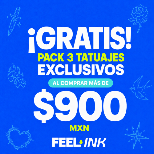 3 Tatuajes GRATIS