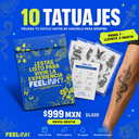 Pack Feel-Ink 10 Tattoos