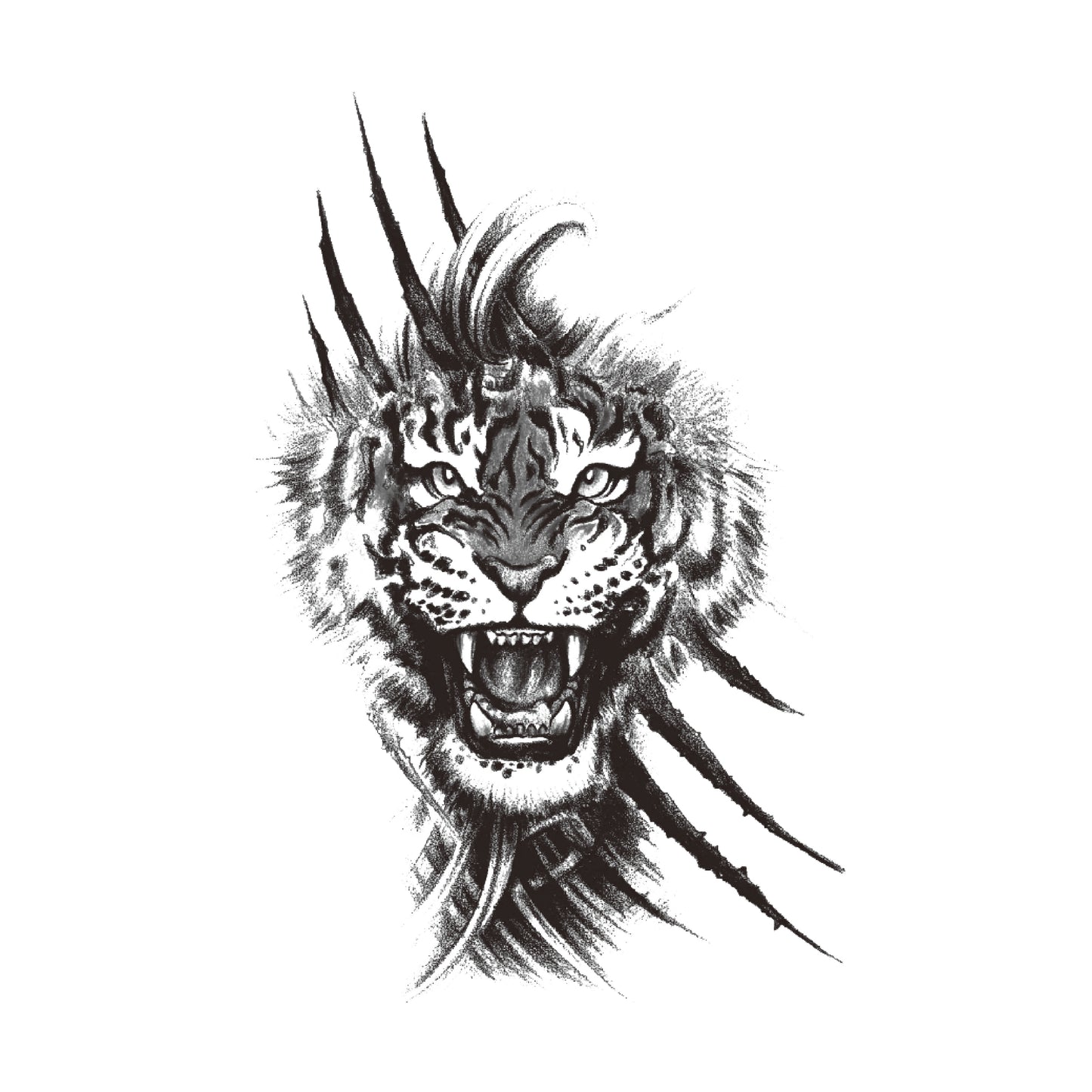 Garra salvaje tigre