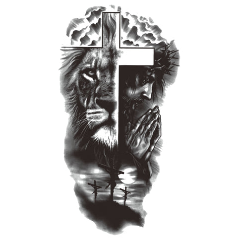 Jesus con leon