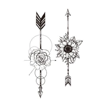 Flecha de flores