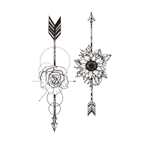 Flecha de flores