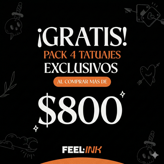 4 Tatuajes GRATIS