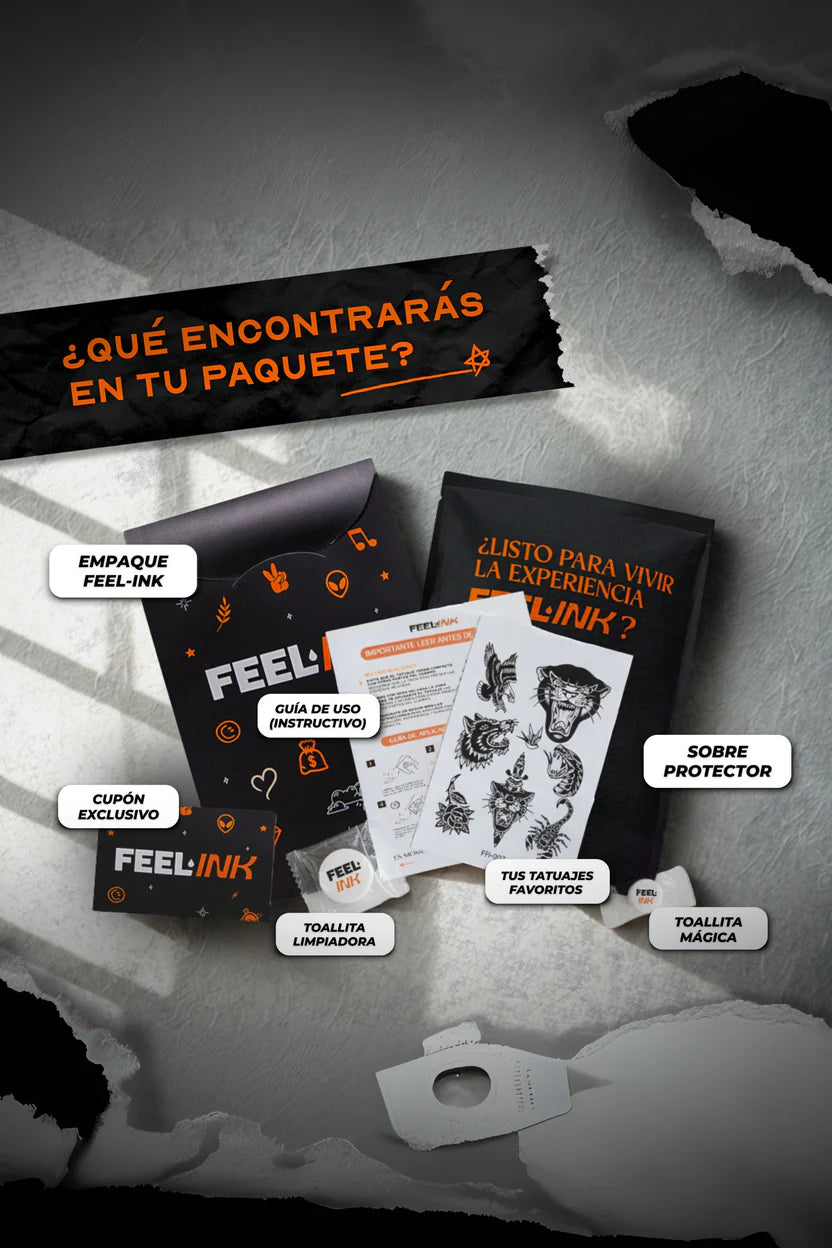 Tatuaje  Pack completo Justin | Todos los diseños