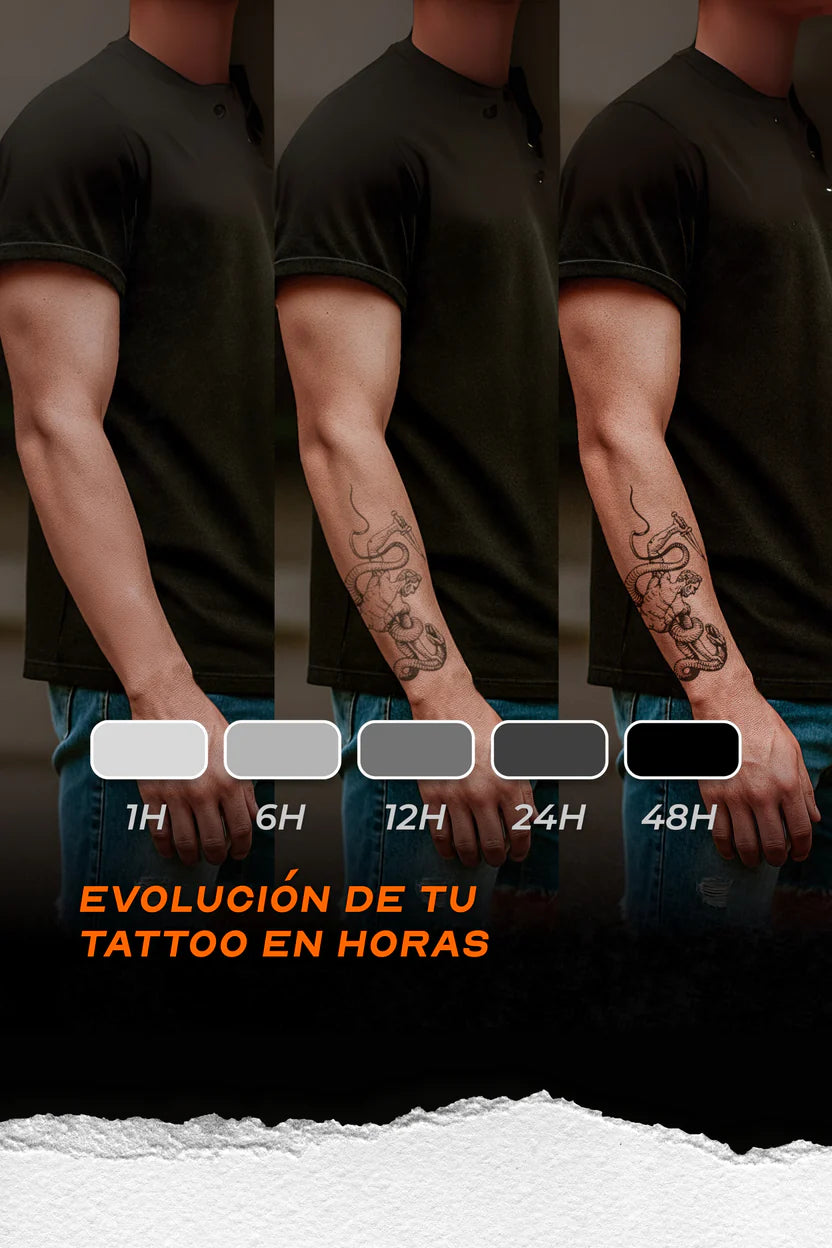 Tatuaje  Pack completo Justin | Todos los diseños