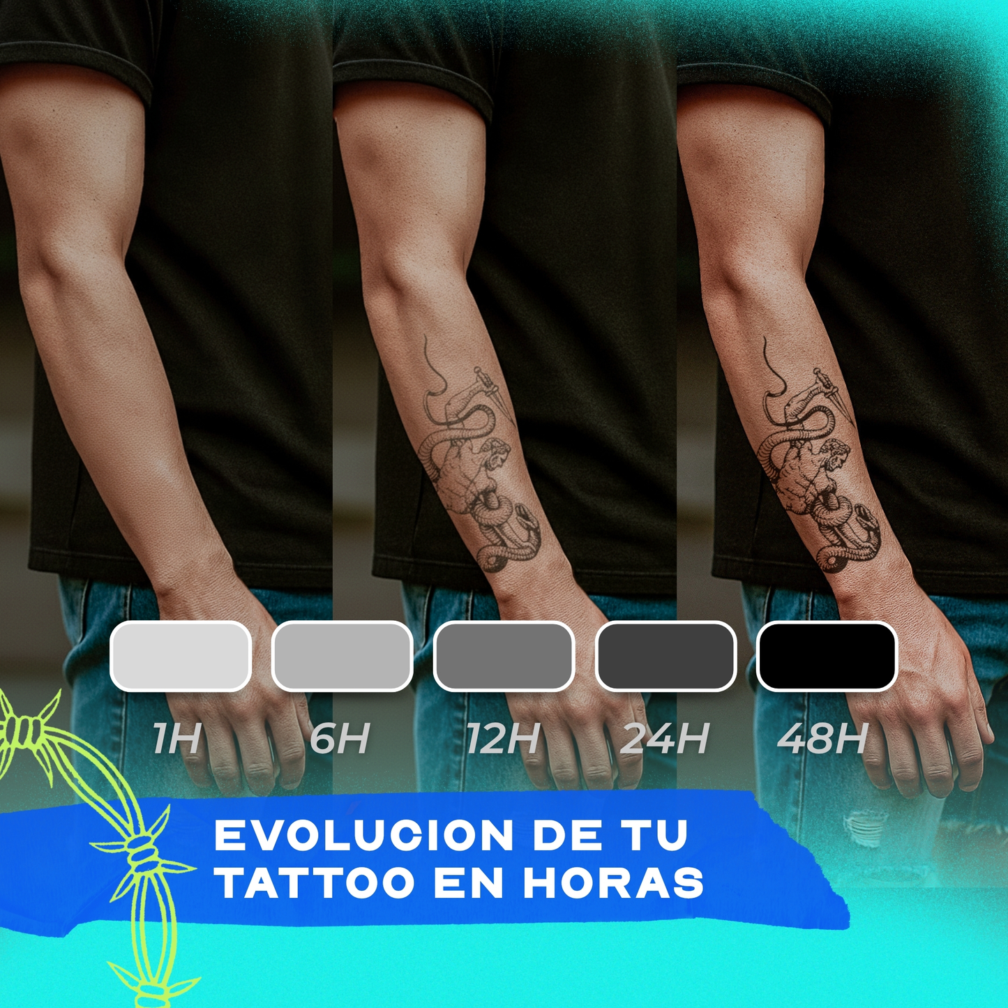 Pack Feel-Ink 5 Tattoos