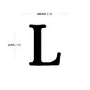 Letra L