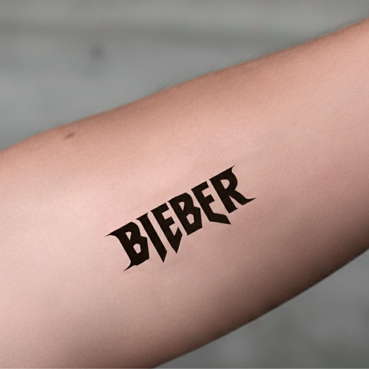 Tatuaje  Bieber