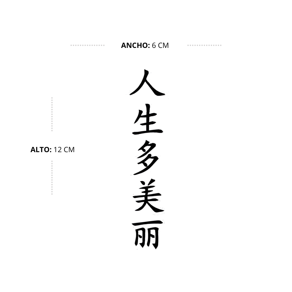 La vida es hermosa en chino