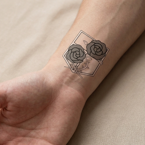 Legado de las Rosas en piel