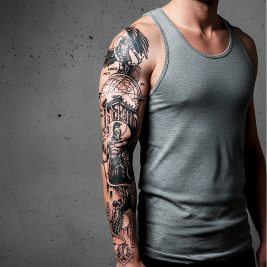 Tatuaje  Manga Caída De Los Celestiales