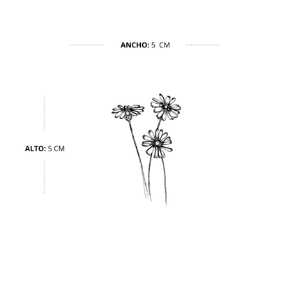 Set Floral 4 chicos Premium