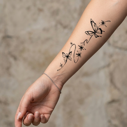 Mariposas en vuelo