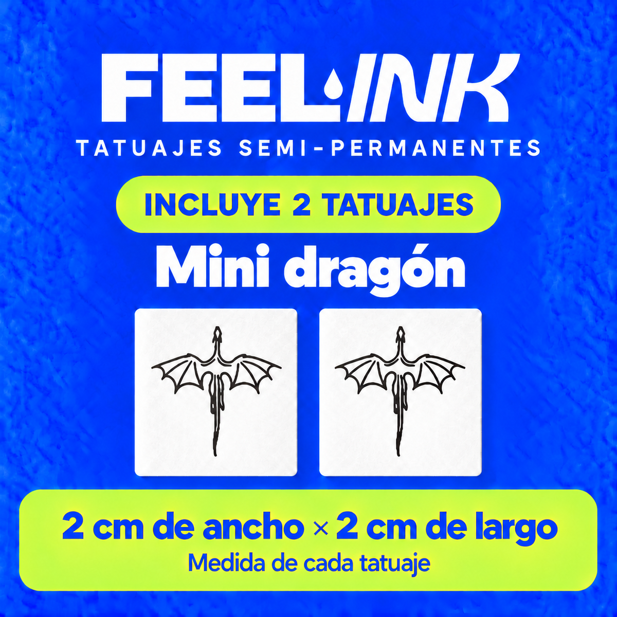 Mini Dragon (2 Piezas)