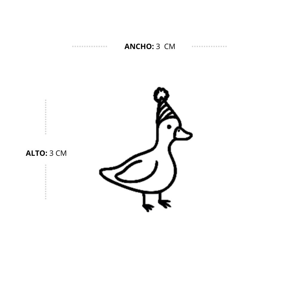 Tatuaje Pato Celebrando