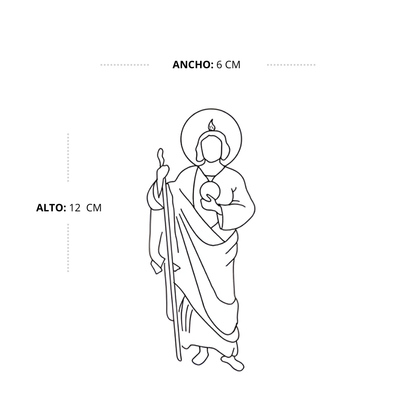 Saint Jude Thaddeus linear