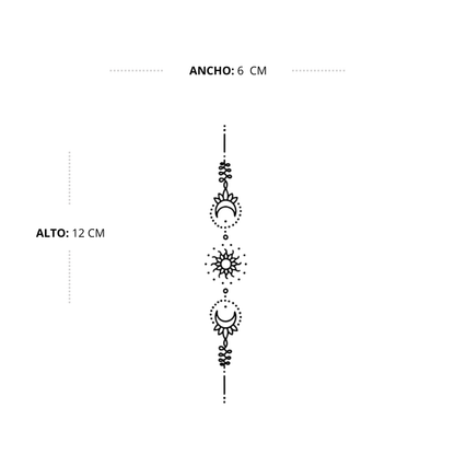 Tatuaje Enfoque en el Camino