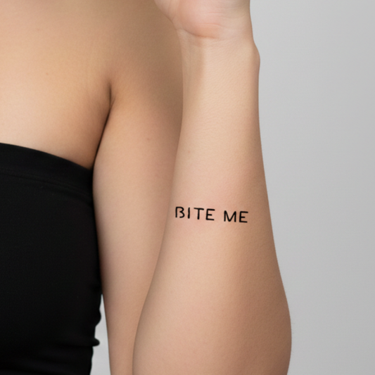 Frase Bite Me