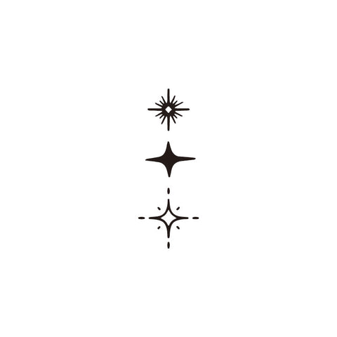 Tres fases de una estrella