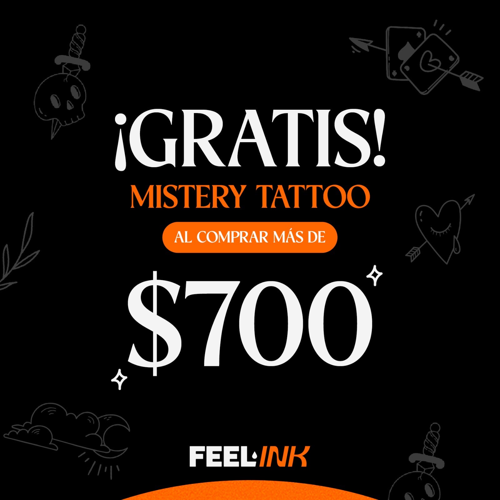 GRATIS 2 tatuajes