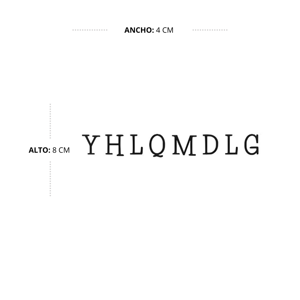 Tatuaje  YHLQMDLG