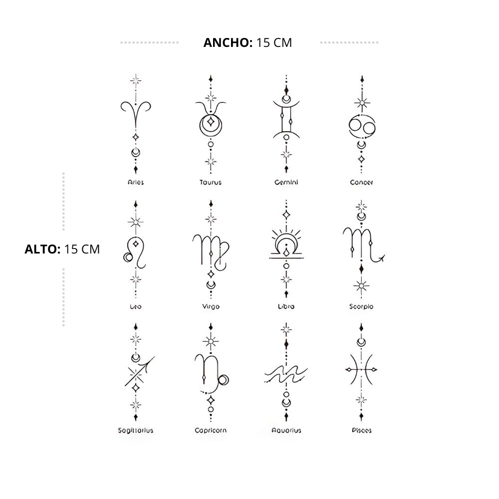 Tatuaje  Zodiac Pack