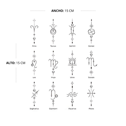 Tatuaje  Zodiac Pack