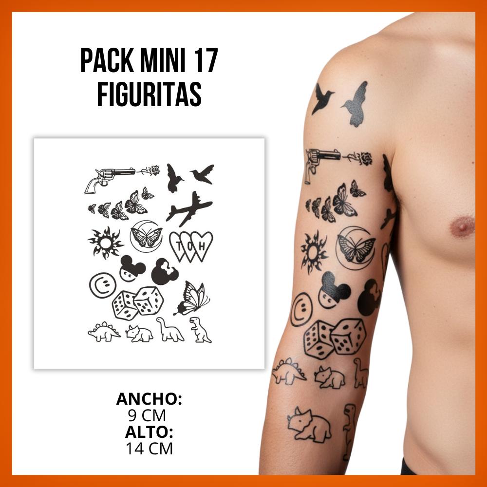 “Packs” de Tatuajes Temporales - Tiktokshop