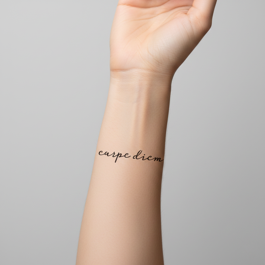 Tatuaje  Carpe diem