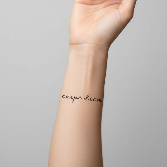 Tatuaje  Carpe diem