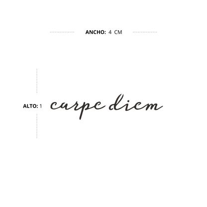 Tatuaje  Carpe diem