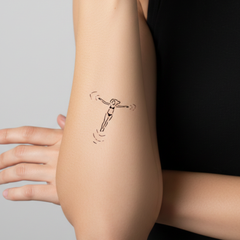 Tatuaje Chica Nadando