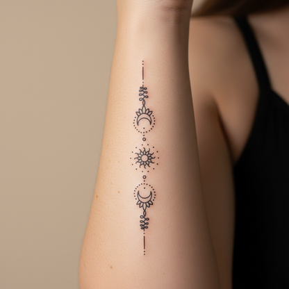 Tatuaje Enfoque en el Camino