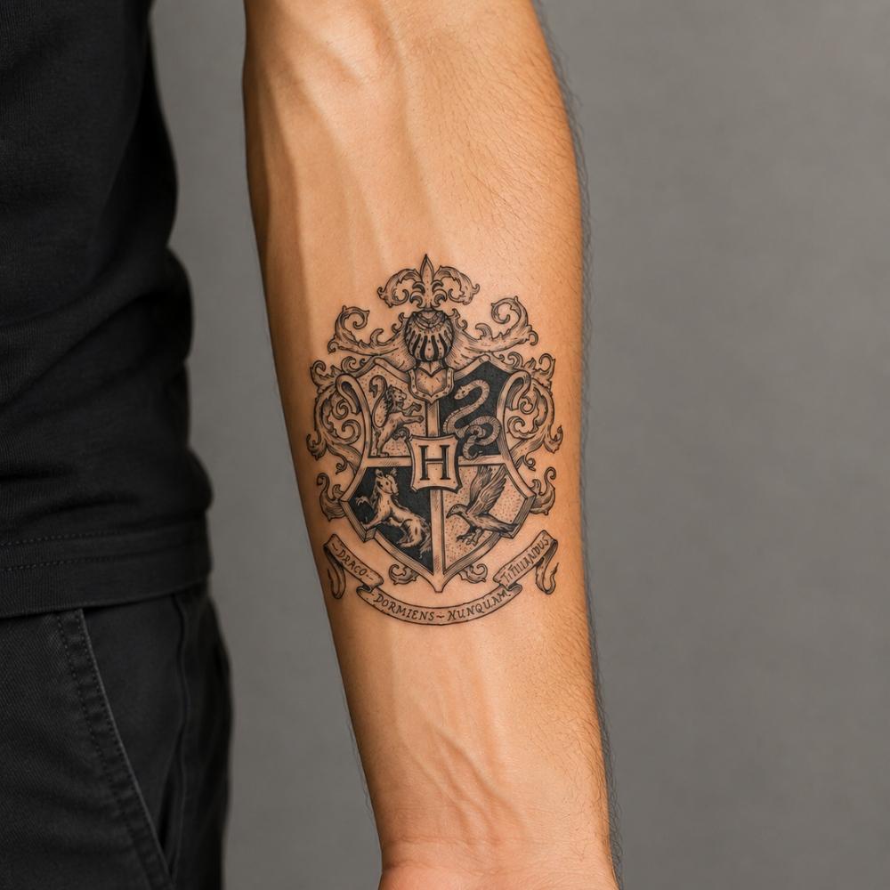 Hogwarts crest