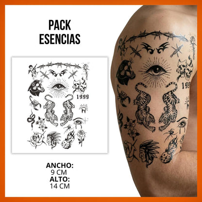“Packs” de Tatuajes Temporales - Tiktokshop