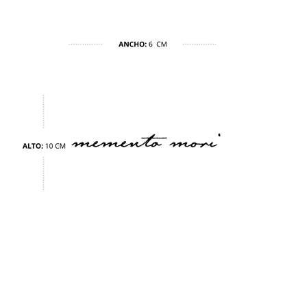 Frase Memento Mori
